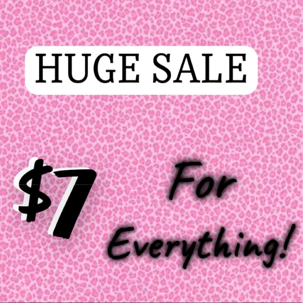 HUGE SALE!! CLOTHES FOR $7!!!!